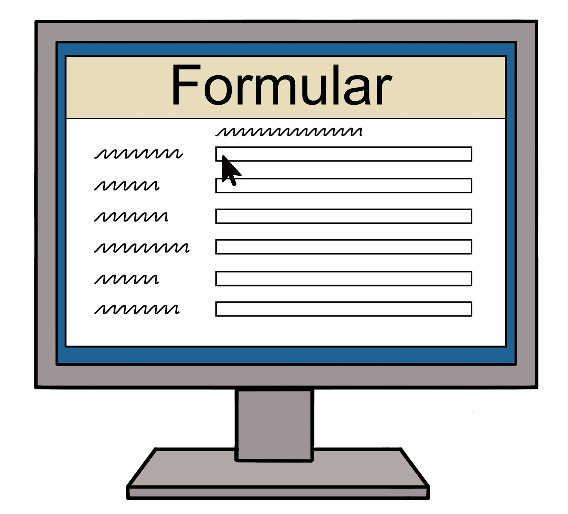 Symbolbild für ein Formular
