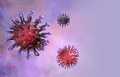 Das Bild zeigt ein Coronavirus