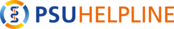 Das Bild zeigt das Logo der PSU-Helpline